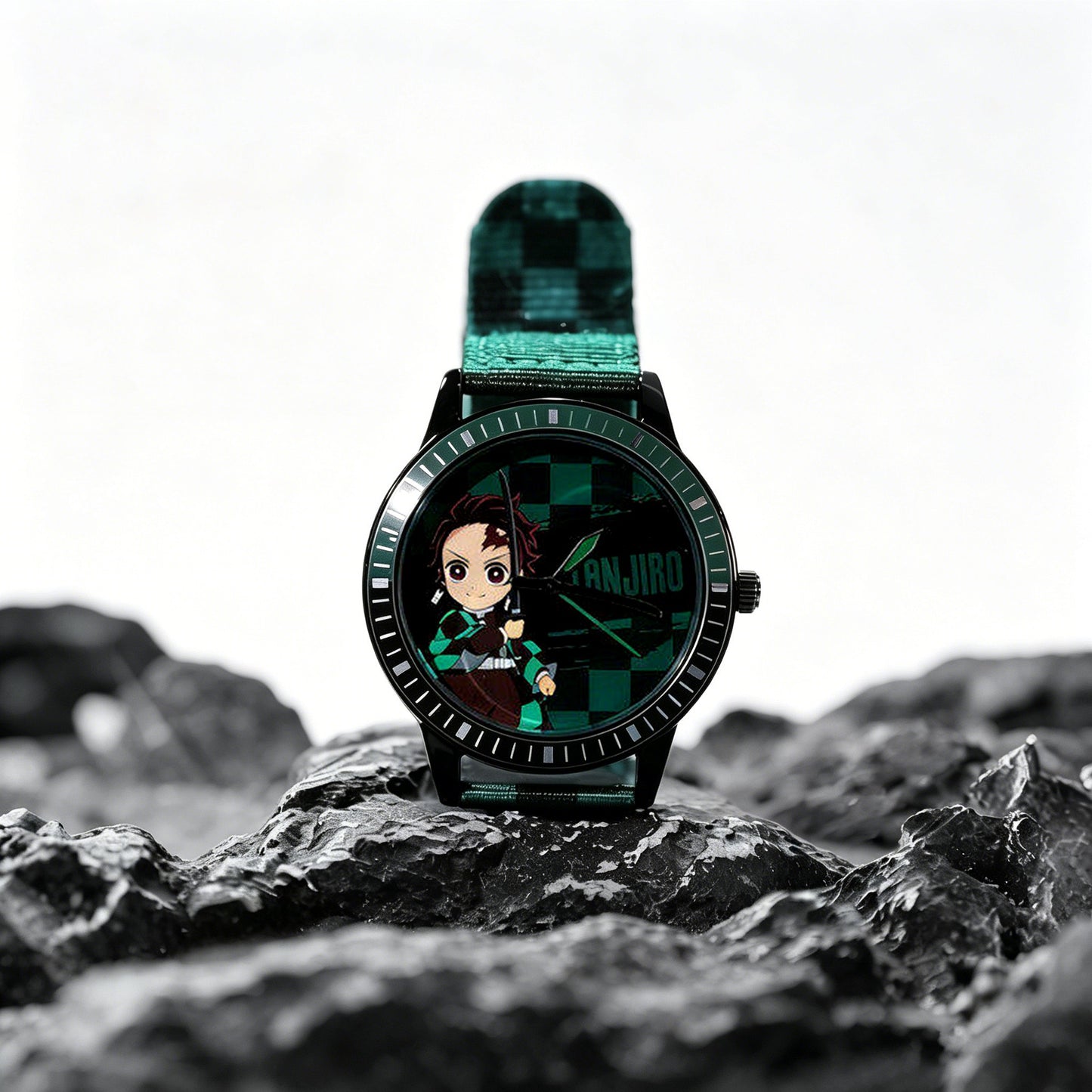 Demon Slayer Tanjiro Nezuko Anime Blind Box Wrist Watch, Assorted Character Analog Quartz Watch Mystery Collectible Box Gift