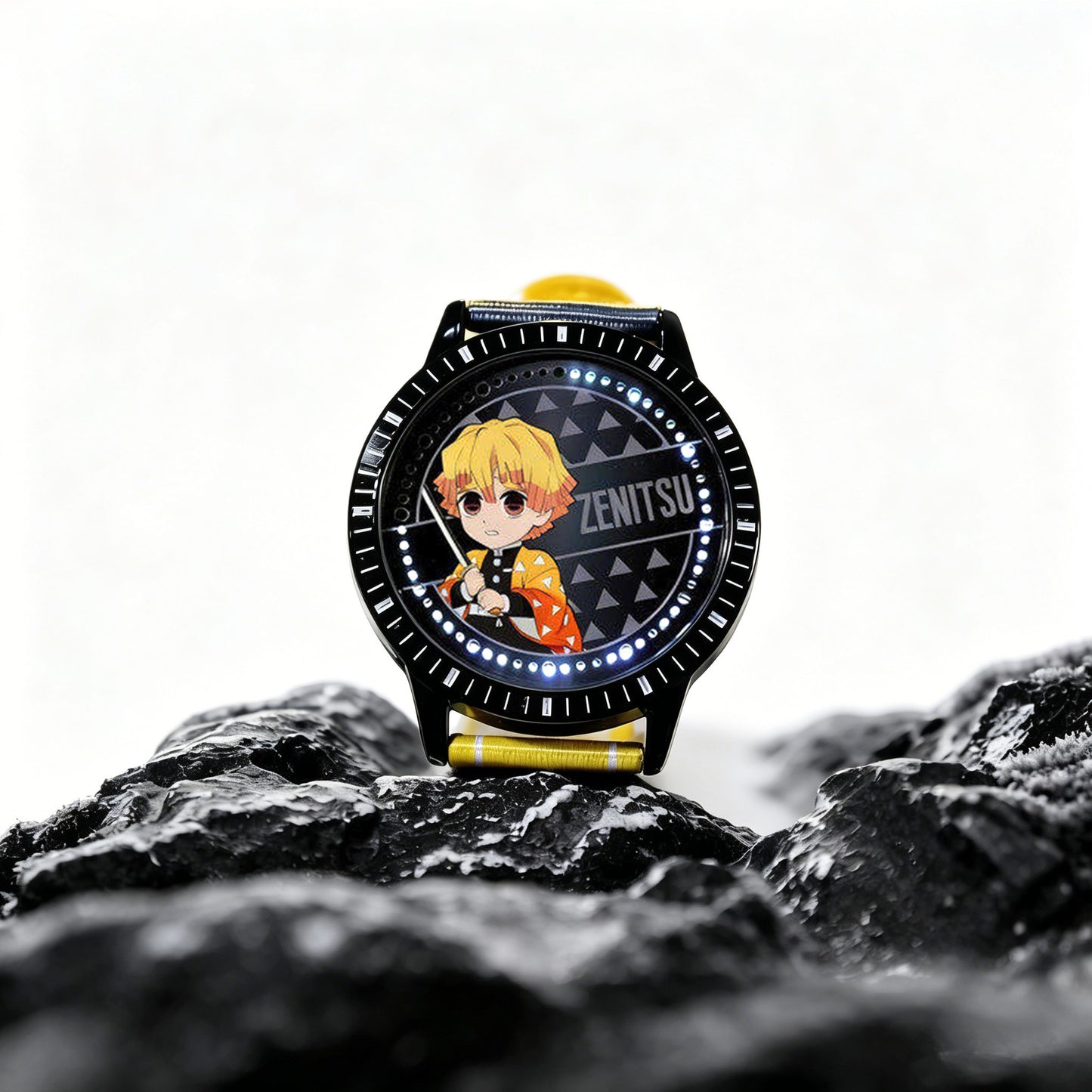 Demon Slayer Tanjiro Nezuko Anime Blind Box Wrist Watch, Assorted Character Analog Quartz Watch Mystery Collectible Box Gift