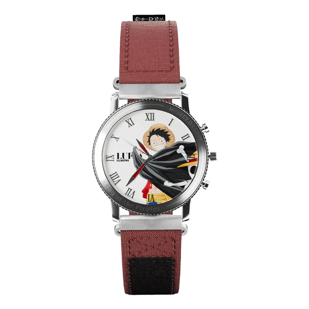 One Piece Monkey D Luffy Roronoa Zoro Anime Blind Box Wrist Watch, Straw Hat Crew Analog Quartz Watch Collectible Mystery Box Gift