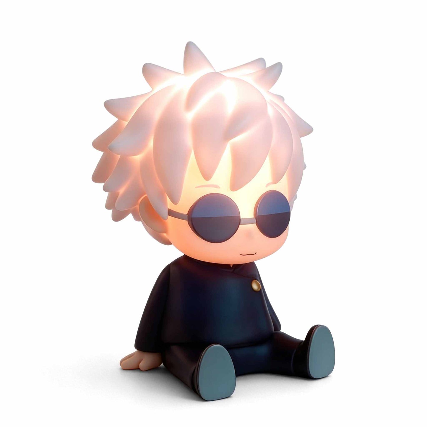 Jujutsu Kaisen Satoru Gojo Yuji Itadori Anime Silicone Night Light, USB Rechargeable Luminous Gojo Figure Bedside Lamp Decor Gift