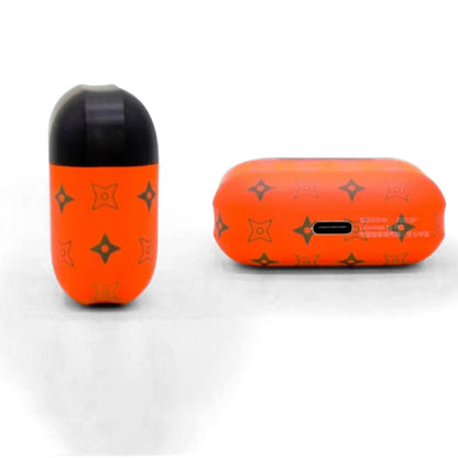 Naruto Anime TWS Bluetooth 5.3 Earbuds, Hidden Leaf Symbol Wireless Earphones with Naruto Silicone Protective Case