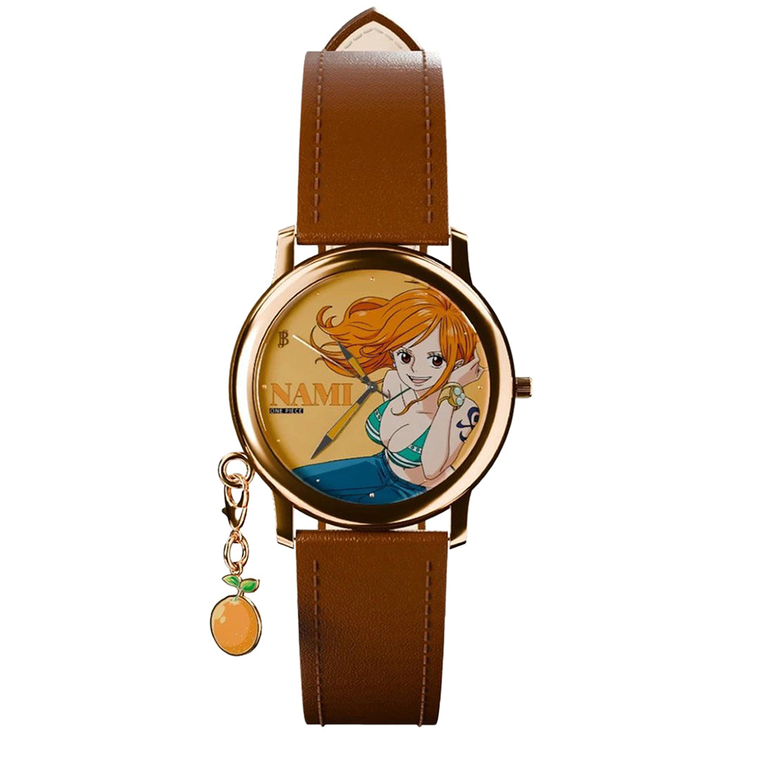 One Piece Monkey D Luffy Roronoa Zoro Anime Blind Box Wrist Watch, Straw Hat Crew Analog Quartz Watch Collectible Mystery Box Gift