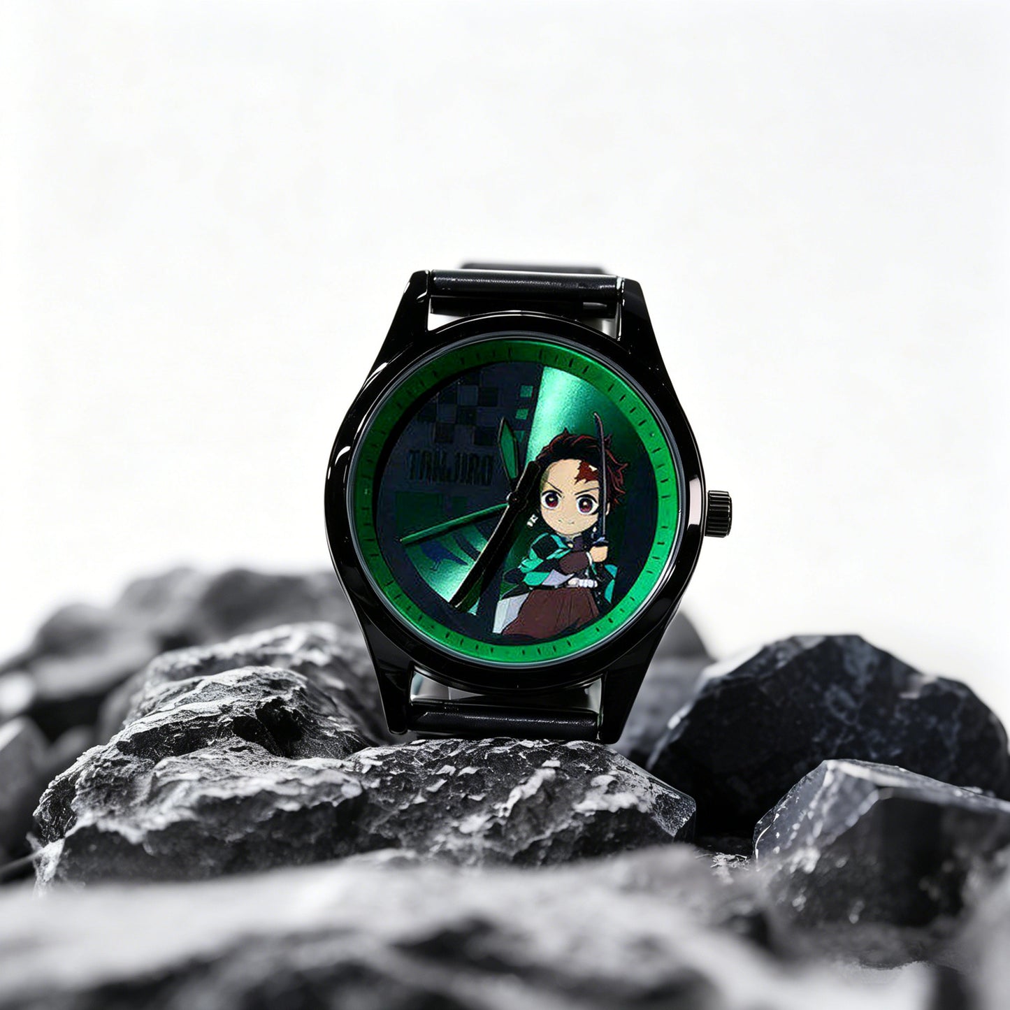 Demon Slayer Tanjiro Nezuko Anime Blind Box Wrist Watch, Assorted Character Analog Quartz Watch Mystery Collectible Box Gift