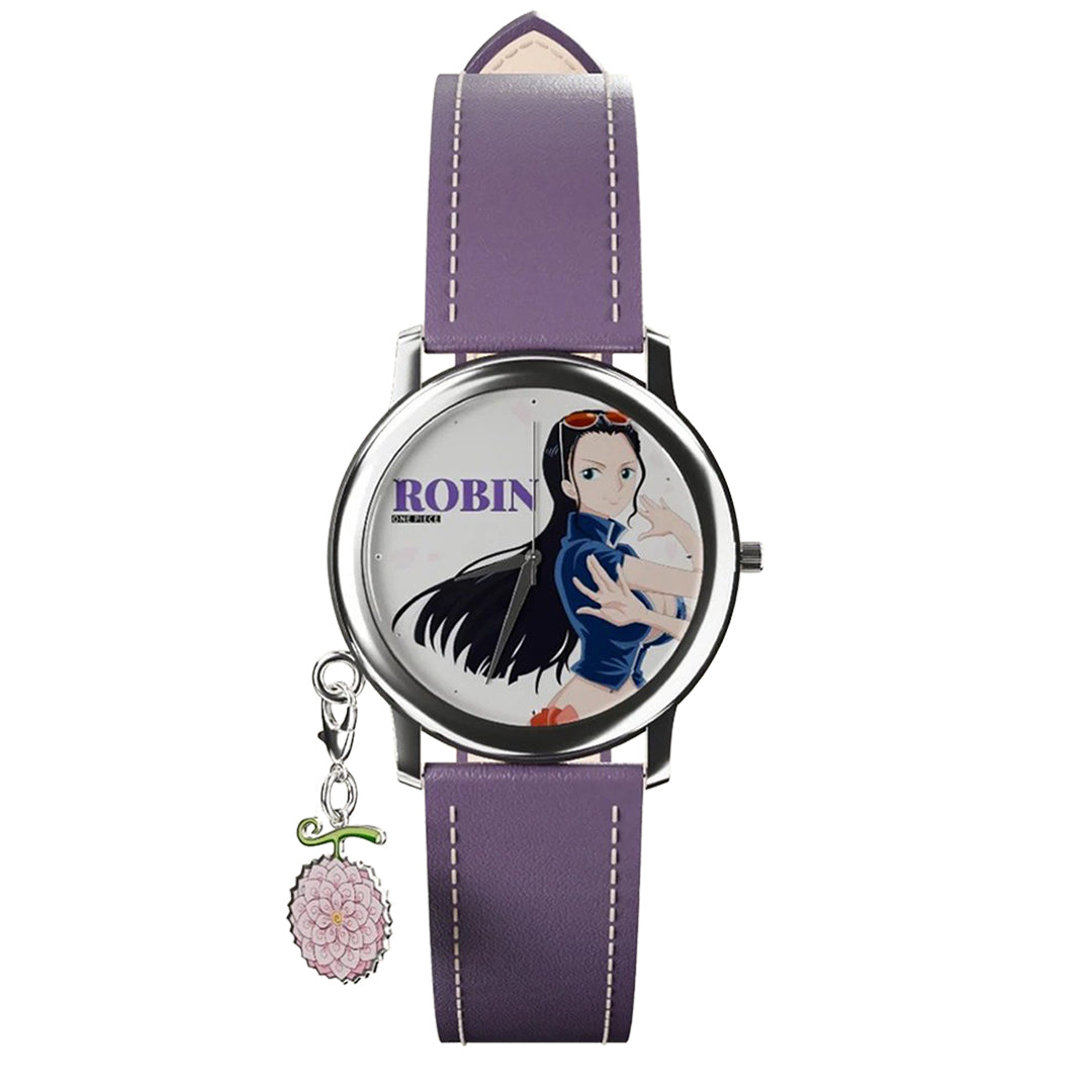One Piece Monkey D Luffy Roronoa Zoro Anime Blind Box Wrist Watch, Straw Hat Crew Analog Quartz Watch Collectible Mystery Box Gift
